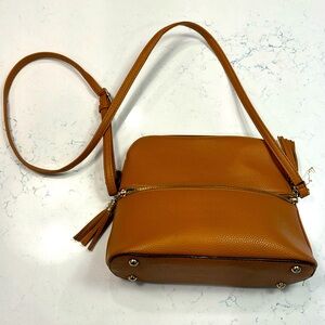 Camel crossbody